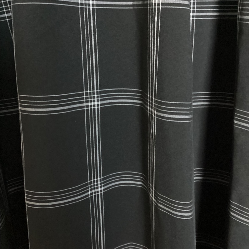 Calvin Klein Windowpane Plaid Cap Sleeve Midi Shirtdress, size 10 - Picture 10 of 12